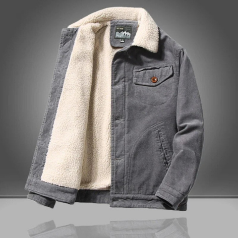 Alexander | Veste en velours côtelé pour hommes | Chaude