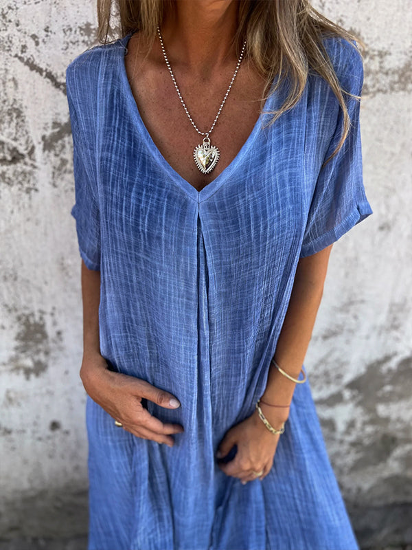 Robe décontractée confortable pour femmes | Maxi