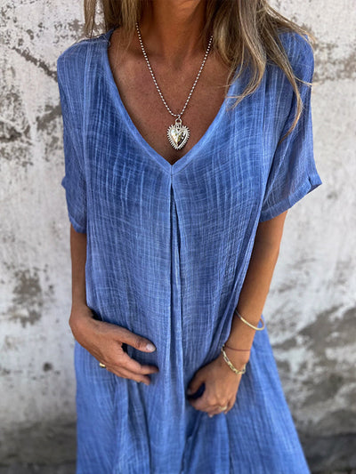 Robe décontractée confortable pour femmes | Maxi