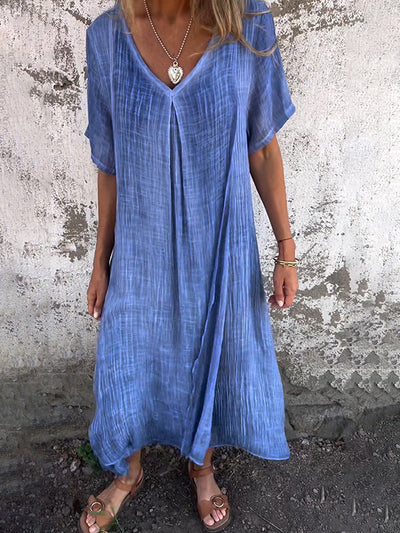 Robe décontractée confortable pour femmes | Maxi