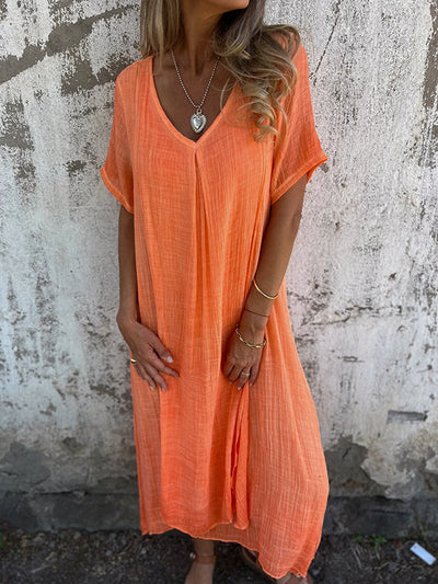 Robe décontractée confortable pour femmes | Maxi