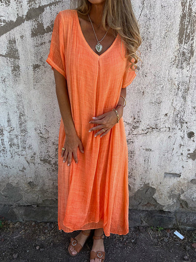 Robe décontractée confortable pour femmes | Maxi