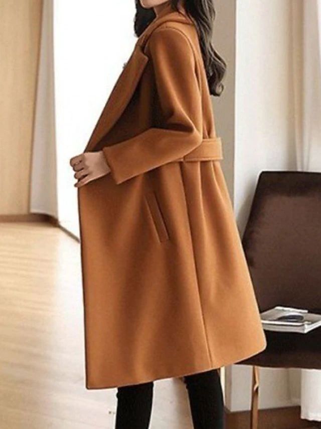 Lou | Manteau d'hiver élégant pour femmes | Long