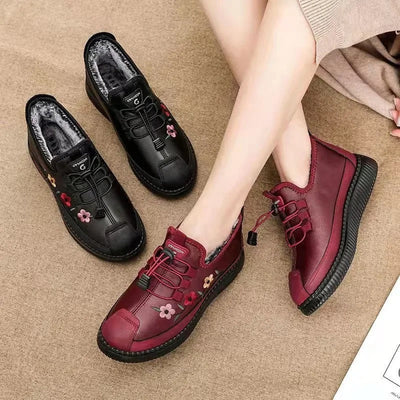 Chaussures pour femmes doublées de laine polaire | Confort