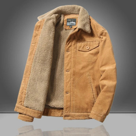 Alexander | Veste en velours côtelé pour hommes | Chaude