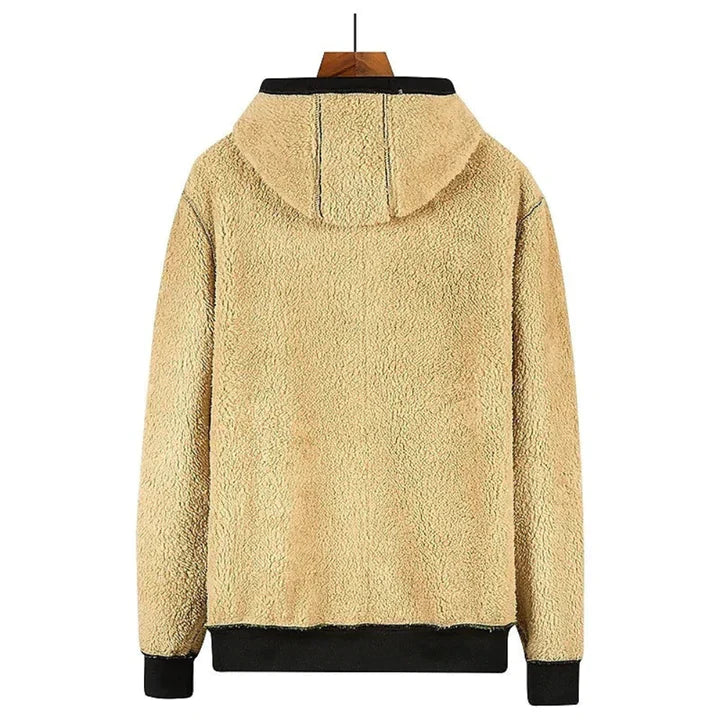 Drew | Veste polaire à capuche pour hommes | Chaude