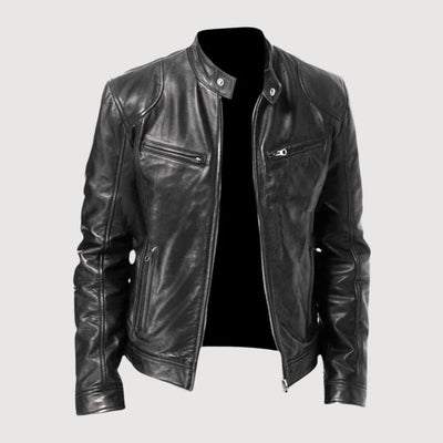 Veste en cuir de première qualité pour hommes | Moto