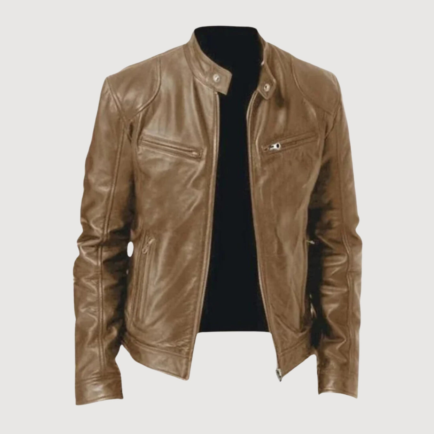 Veste en cuir de première qualité pour hommes | Moto