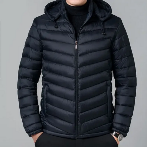 Veste légère et matelassée à capuche pour homme | Hiver
