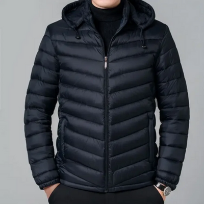 Veste légère et matelassée à capuche pour homme | Hiver