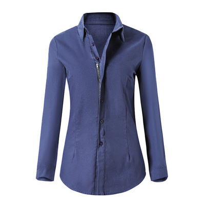 Emberly | Chemisier zippé pour femmes | Chic