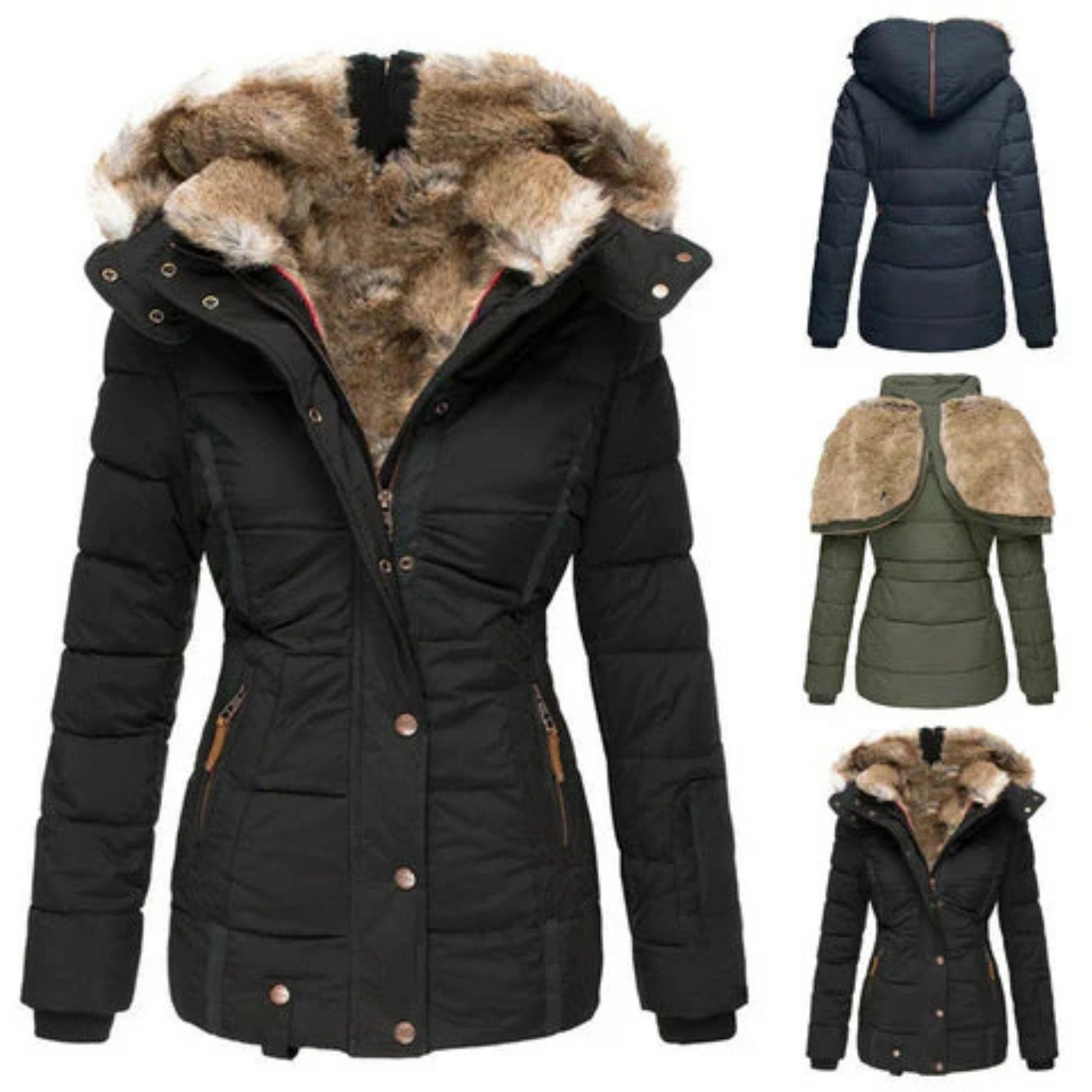 Olivia | Manteau D'hiver Chaud Pour Femme | Longue