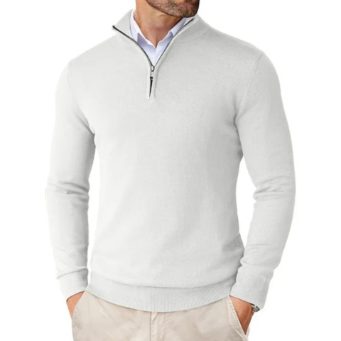Pull à fermeture éclair pour homme | Chaud