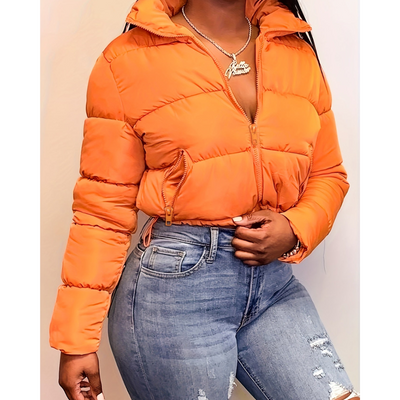 Veste polaire courte pour femme | Chaude
