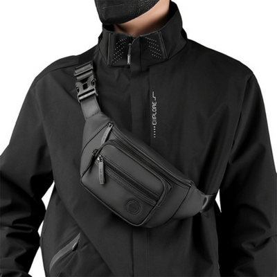 Sac banane multifonctionnel pour homme | Résistant à l'eau