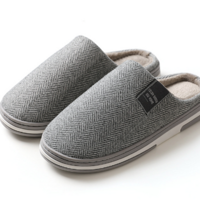 Chaussons d'hiver antidérapants pour hommes | Chauds