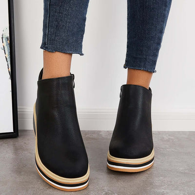 Bottines à plateforme pour femmes | Chic