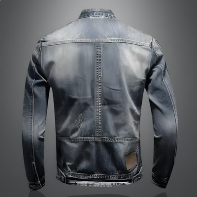 Veste en jean décontractée pour homme | Chaude