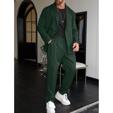 Costume slim fit pour homme | Ensemble deux pièces