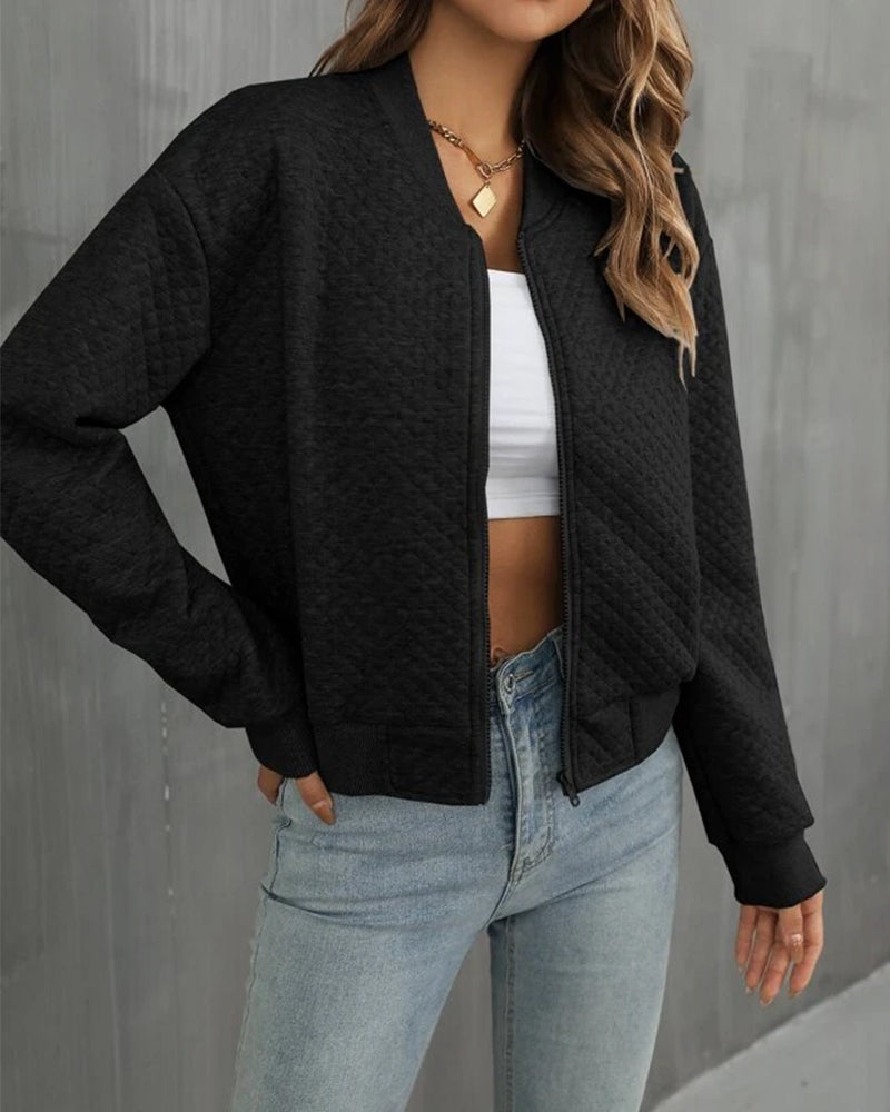 Veste bombardier pour femme | Chaude