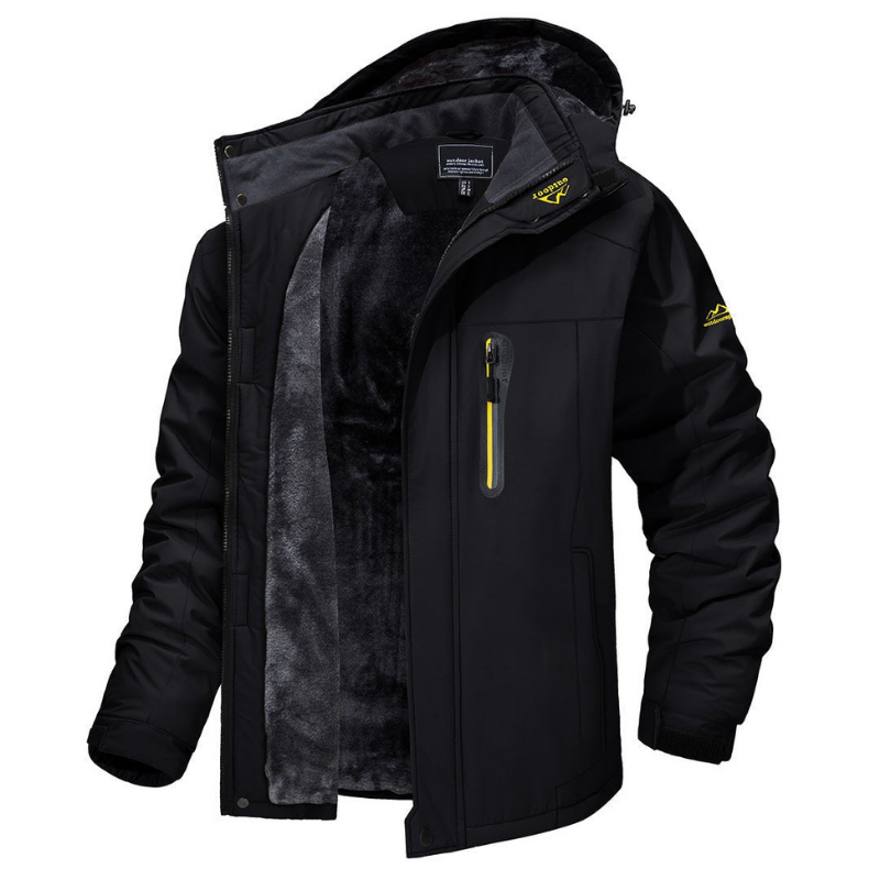 Veste d'hiver imperméable et isolée pour hommes | Chaude