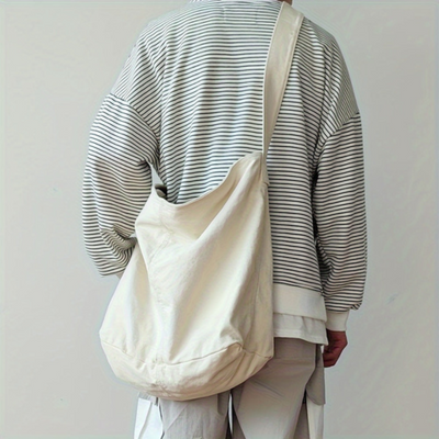Sac à bandoulière résistant pour homme | Grand format