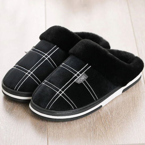 Chaussons chauds pour hommes | Orthopédiques