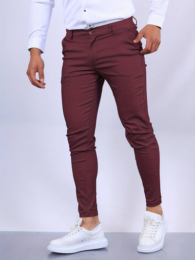 Pantalon d'affaires slim pour hommes | Trouser