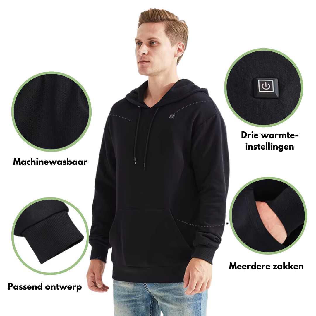 Sweat à capuche stylé pour hommes | Chauffé