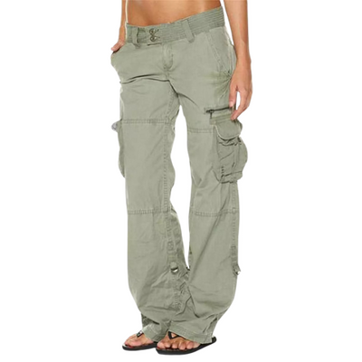 Pantalon cargo baggy pour femmes | Casual
