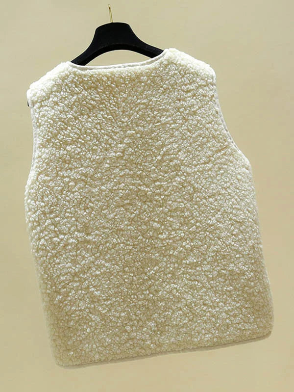 Gilet élégant et chaud pour femmes | Sans manches