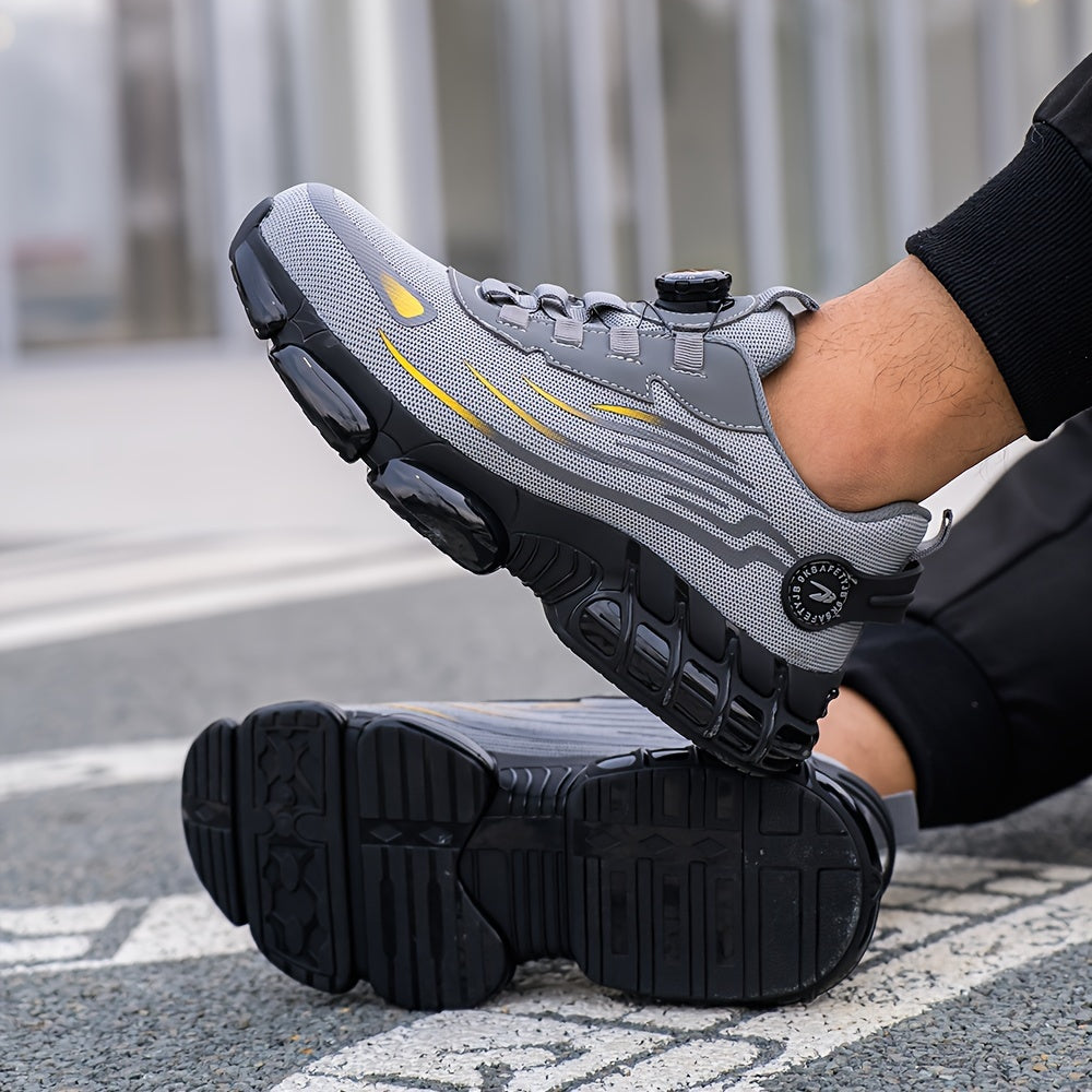 Chaussures de travail durables à embout en acier pour hommes | Confort