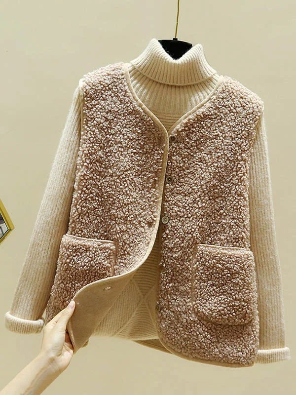 Gilet élégant et chaud pour femmes | Sans manches