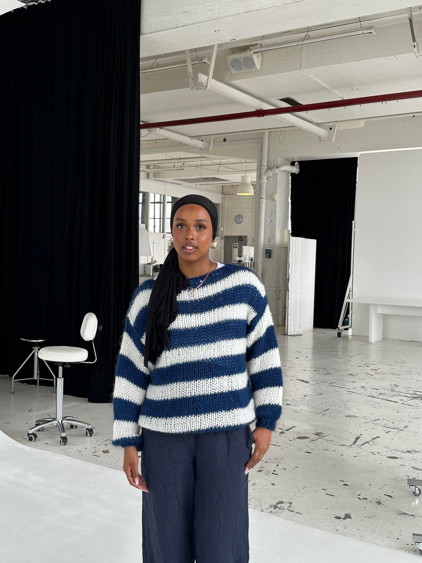 Pull rayé pour femmes | Oversized
