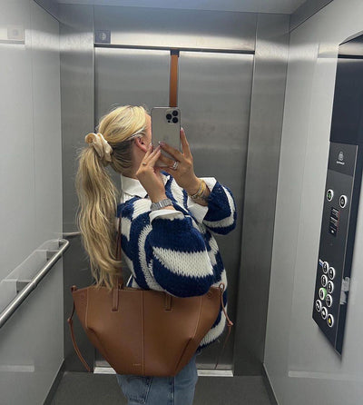 Pull rayé pour femmes | Oversized