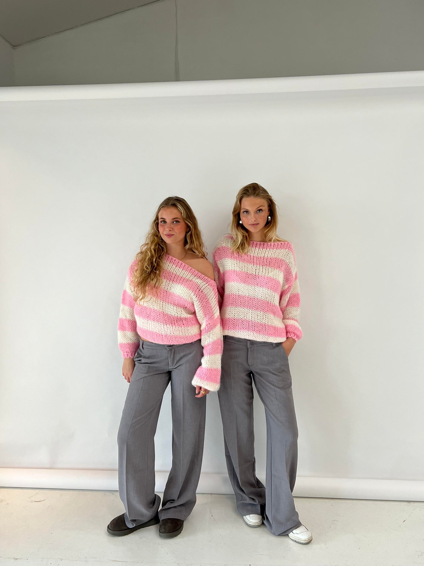 Pull rayé pour femmes | Oversized