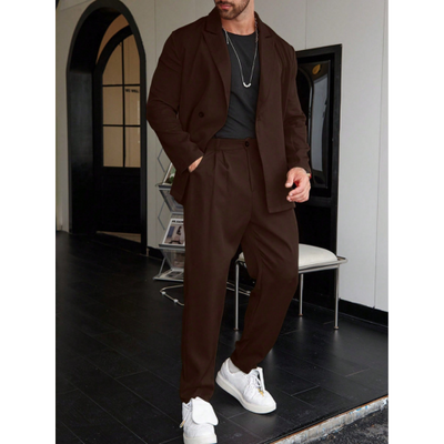 Costume slim fit pour homme | Ensemble deux pièces