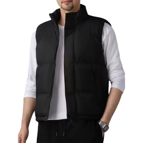 Gilet matelassé léger pour homme | Chaud