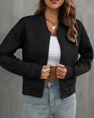 Veste bombardier pour femme | Chaude