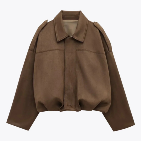 Veste oversize pour femme | Chaude