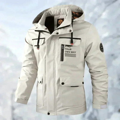 Veste d'hiver imperméable pour homme | À capuche