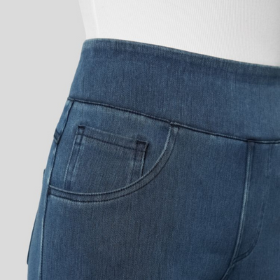 Pantalon confortable à taille haute pour femme | Baggy