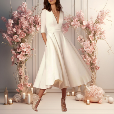 Charity | Robe rétro femme | Midi