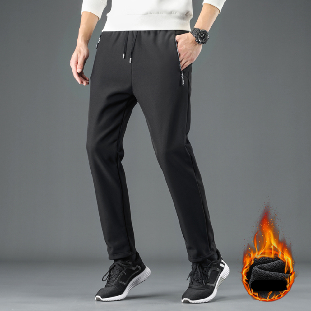 Pantalon épais doublé de polaire | Coupe-vent