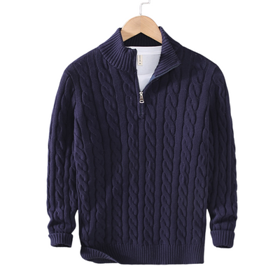 Chandail semi-fermé pour hommes | Chaud