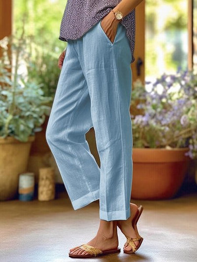 Pantalon de lin pour femme | Baggy