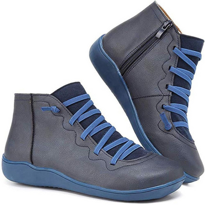 Bottes en cuir décontractées pour femmes | Hiver