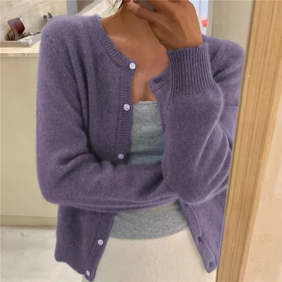 Cardigan tricoté pour femmes | Chaud