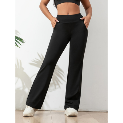 Leggings évasés pour femmes | Taille haute