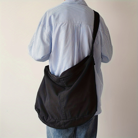 Sac à bandoulière résistant pour homme | Grand format
